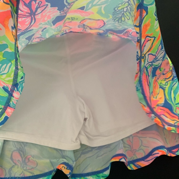 Lilly Pulitzer MEDIUM Luxletic skort NEW - Picture 5 of 11